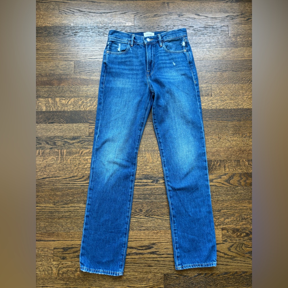 Frame Denim Women's High Rise Jeans - Blue